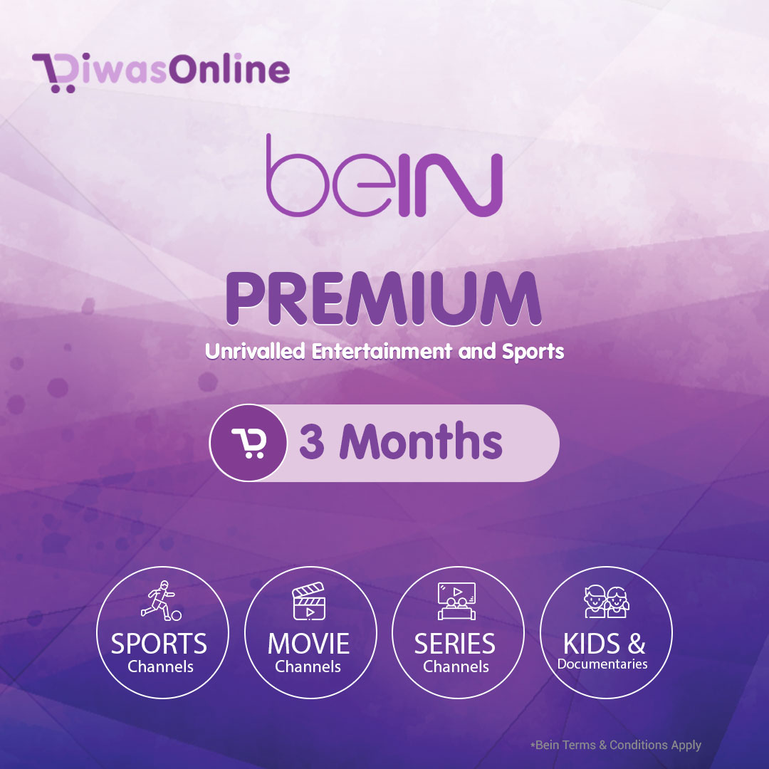 beIN PREMIUM Renew Packages-3 Months