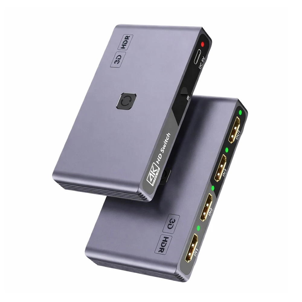 HAING 5-in-1 HDMI Switcher 4K HDR with 3D Support – HI-3013-HCS