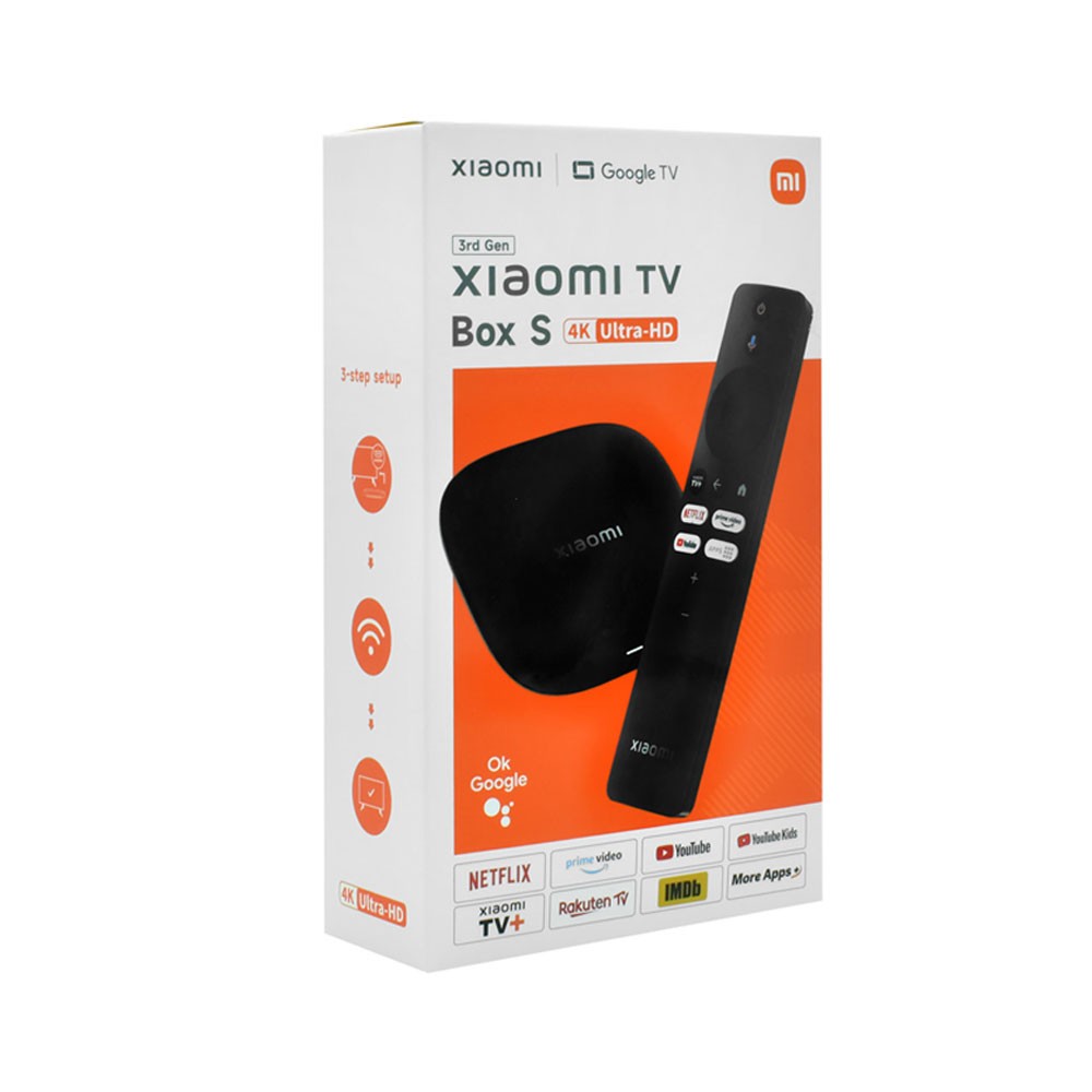 Xiaomi TV Box S (3rd Gen) – 4K Ultra HD Streaming Device