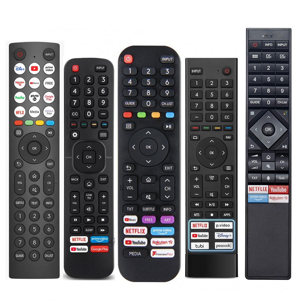Compatible Hisense TV Remote – Smart, LCD & LED TVs Replacement  for Hisense