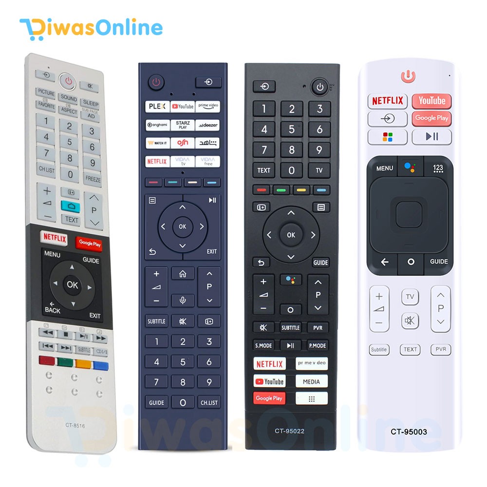 Compatible Toshiba TV Remote Control – Replacement for Toshiba LCD, LED, 4K & QLED TVs