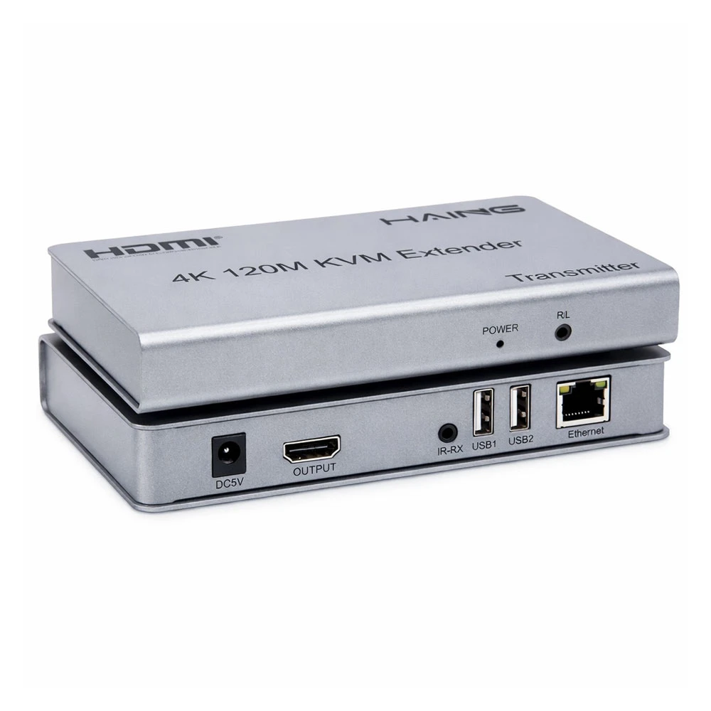 HDMI Extender with USB KVM 120M Support 4K | HI-0120-HKE